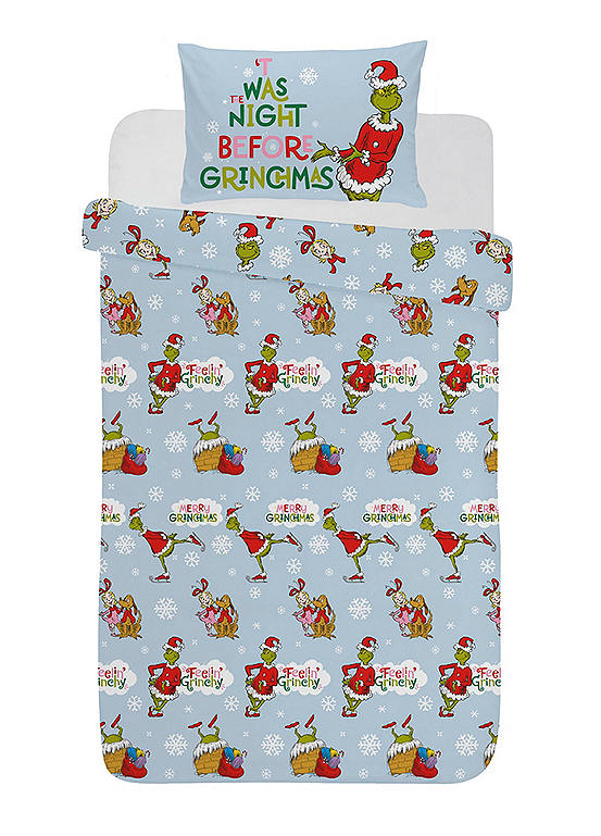 The Grinch Single Duvet Set