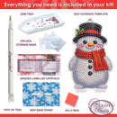 Crystal Art Buddy - Festive Snowman