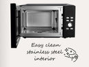 Hamilton Beach 30L Family Microwave Black