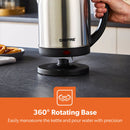 Geepas Kettle 1.8L Stainless Steel