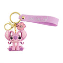 Diney Lilo & Stitch Angel 3D Vinyl Keychain