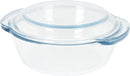 Glass Round Oven Dish & Lid 1.5L