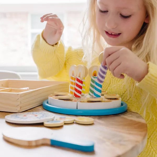 Melissa & Doug Wooden Birthday Cake