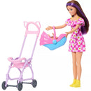 Barbie Skipper Babysitter Doll and Stroller
