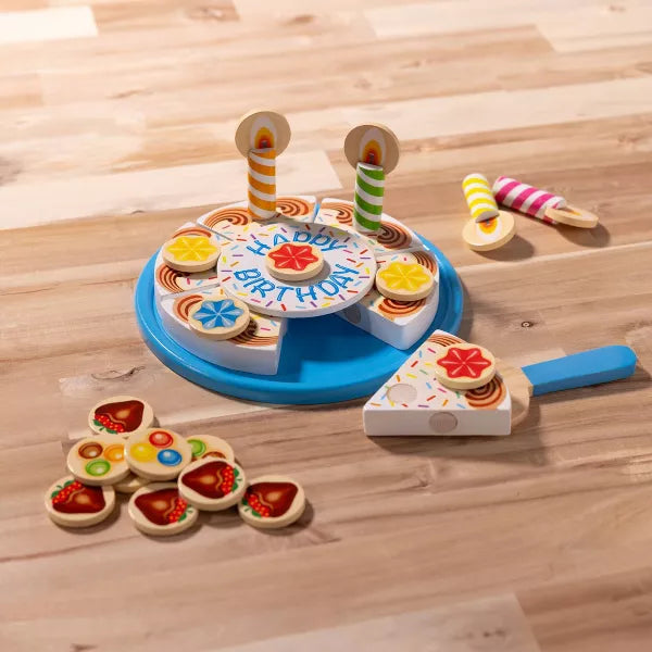 Melissa & Doug Wooden Birthday Cake