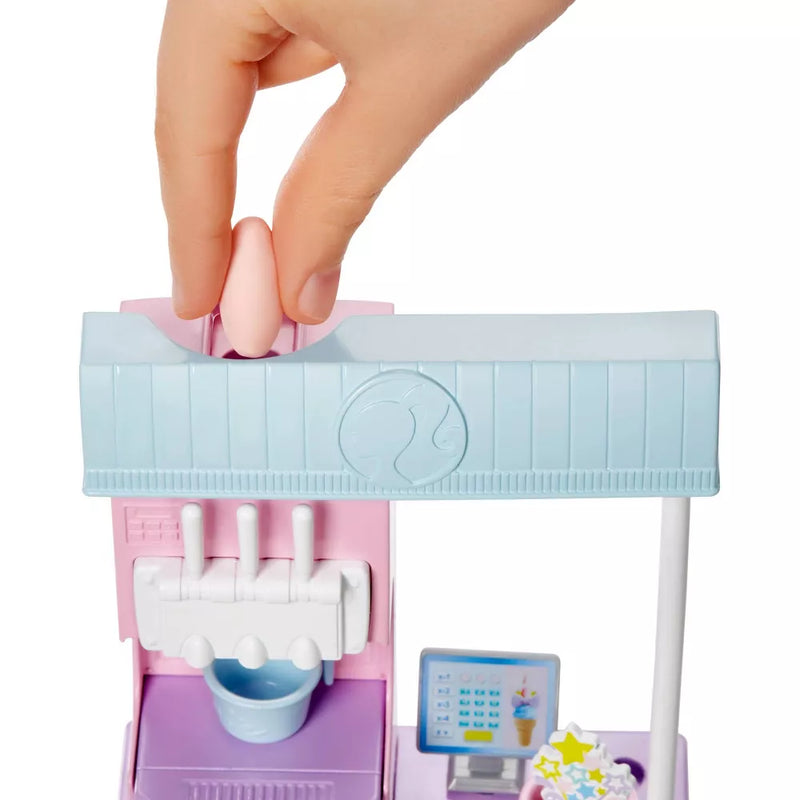 Barbie Ice Cream Shop Playset