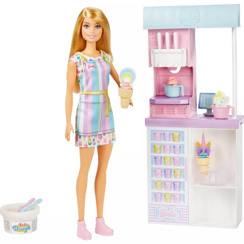 Barbie Ice Cream Shop Playset