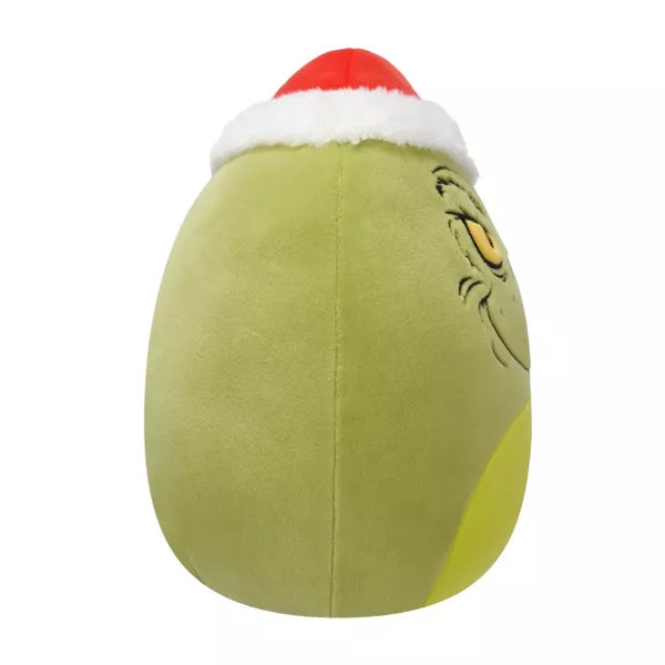 Squishmallows The Grinch Plush 8" - Grinch In Santa Hat