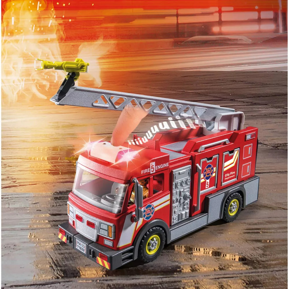 Playmobil Fire Engine JAC Stores IOM
