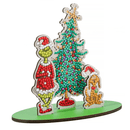 Crystal Art Scene Kit - Grinchmas Time