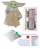 Crystal Art Mirror Buddy - Star Wars Grogu