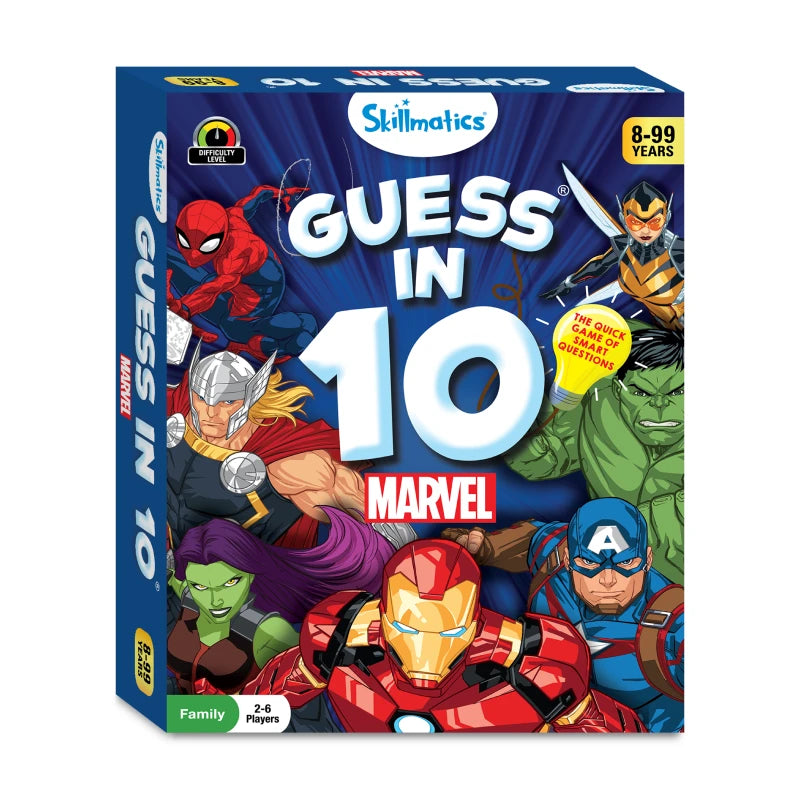 Guess in 10 Trivia Board Game - Marvel