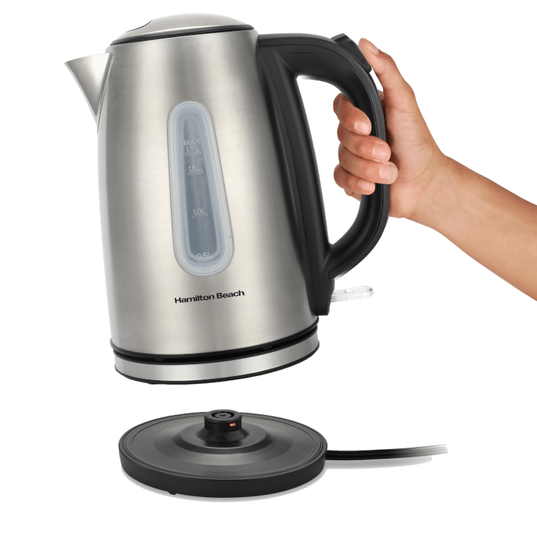 Hamilton Beach Rise Brushed Stainless Steel Kettle