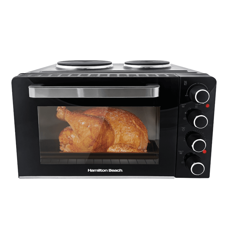 Hamilton Beach 28L Mini Oven with Double Hotplate