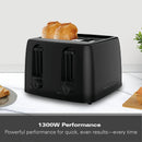 Essentials 4 Slice Toaster in Black from Hamilton Beach