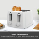 Essentials 4 Slice Toaster in White from Hamilton Beach