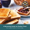 Essentials 4 Slice Toaster in White from Hamilton Beach