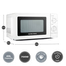 Hamilton Beach 20L Manual Microwave - White
