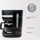 Ella Coffee Maker in Black