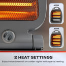 Daewoo Small Quartz Heater 800W