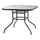 Texteline Patio Set - 4 Chairs & 90cm Square Table