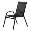 Texteline Patio Set - 4 Chairs & 90cm Square Table