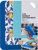 Chopping Board 3pk - Non Slip & Flexible