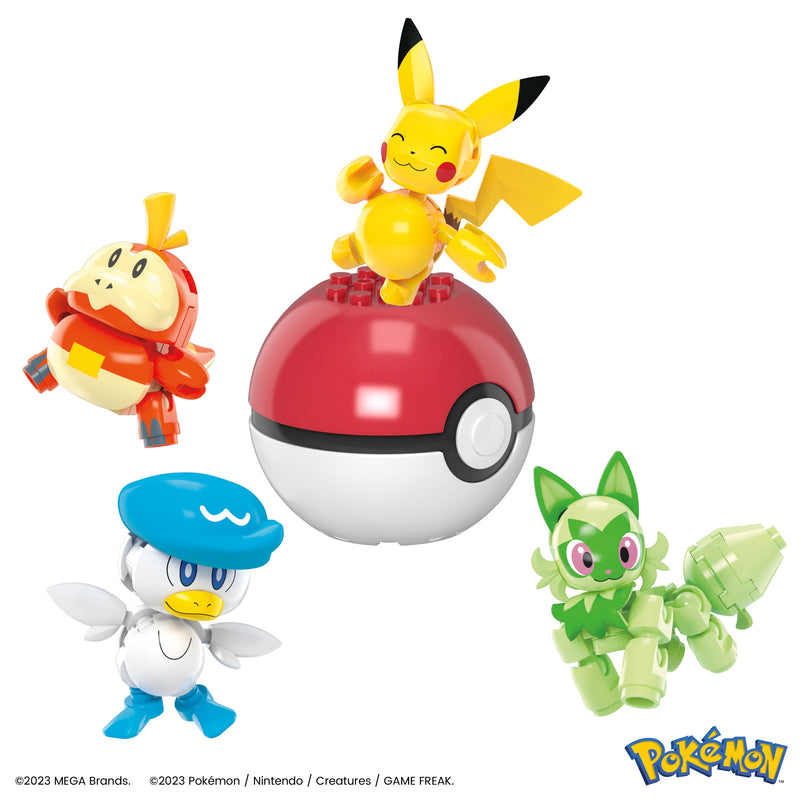 Mega Construx Pokemon Paldea Region Team