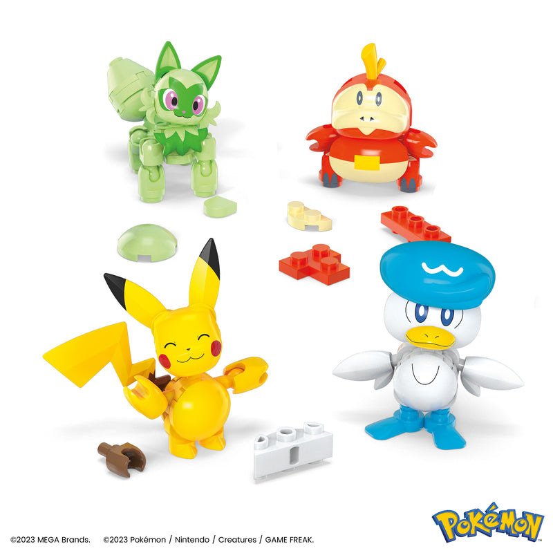 Mega Construx Pokemon Paldea Region Team