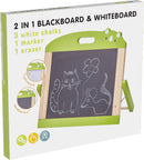 2in1 Blackboard & Whiteboard Assorted