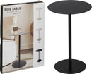 Round Side Table - Black