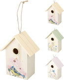 Floral Wooden Bird House Assorted