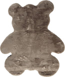 Faux Bear Shape 3 assorted Colours