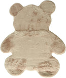 Faux Bear Shape 3 assorted Colours
