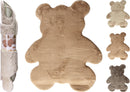 Faux Bear Shape 3 assorted Colours