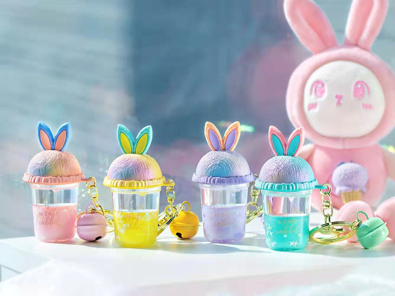 KENJI Mima Bubble Tea Bunny Keyring