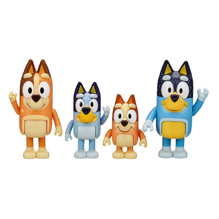 Bluey & Family Figure 4pk