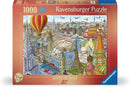 Around The World In 80 Days 1000pc Jigsaw Puzzle