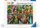 Cats On The Shelf 500pc Jigsaw Puzzle