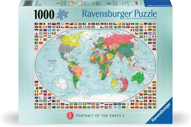 Portrait Of The Earth 1000pc Jigsaw Puzzle