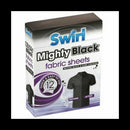 Swirl Mighty Black Fabric Sheets