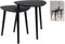 Set of 2 Side Tables - Black