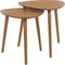 Set of 2 Side Tables - Natural