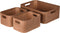 Wooden Storage Boxes - Set of 3