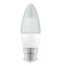 LED Candle Light Bulb 7.5W - Bayonet Cap Warm White 4 Pack