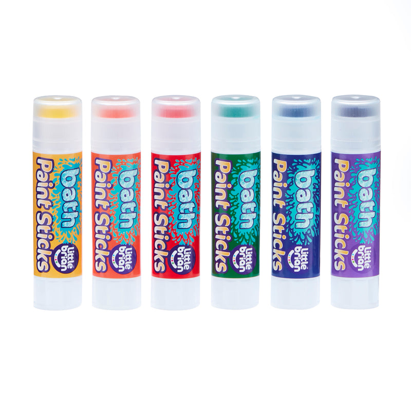 Little Brian Bath Paint Sticks 6 Pack