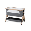 Silver Cross Lunar Bedside Crib - Whisper Grey