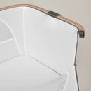 Silver Cross Lunar Bedside Crib - Whisper Grey