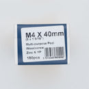 Standard Woodscrew 4.0 x 40mm Boxed