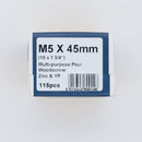 Standard Woodscrew 5.0 x 45mm Boxed